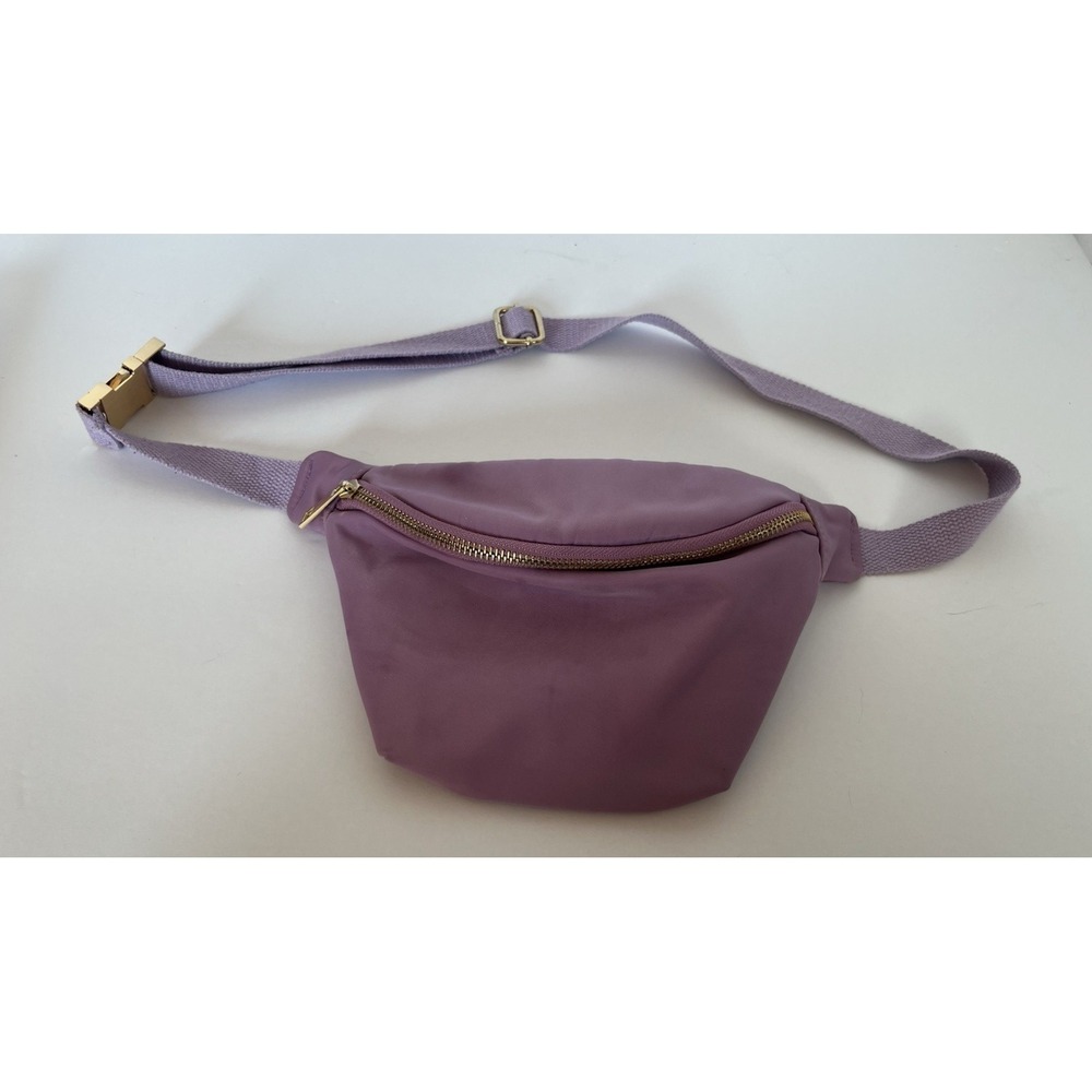 Pink Lily Lavender‎ Belt Bag Crossbody Fanny Pack Adjustable Strap